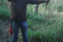 Andy at Braintree 's 3D Field Shoot.