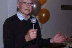 Tom at his 90th birthday party.