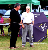 Michael and Tom discussing something important..like who's getting the next round in.